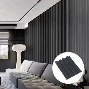 Tấm ốp tường trang trí nội thất hiện đại WPC 3D, thiết kế ghép nối, cách âm, chống thấm, chống cháy, hấp thụ âm thanh, dùng cho phòng tập thể dục - Product Image 3