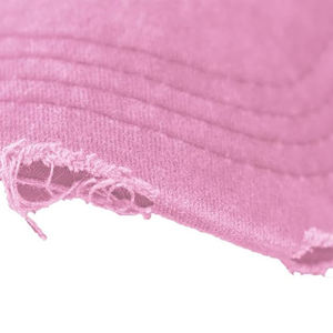 Custom Trendy Distressed Frayed Pink Baseball Cap Vintage Washed Cotton Unisex <b>Dad</b> <b>Hat</b> Adjustable Streetwear Curved Brim Common - Product Image 4