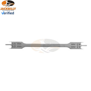 Medidor de Altura de Brackets Dentales de Alta Calidad, Instrumento Médico de Acero Inoxidable Alemán para Medir la Colocación de Brackets - Product Image 3
