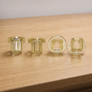 Capuchon de bouton en plastique transparent pour interrupteur tactile, moulage par injection, haute transparence, résistant à l'usure, fabriqué à Taïwan - Product Image 4