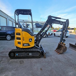 Mini-excavatrice John Deere abordable, machine hydraulique compacte et fiable avec une forte performance de creusement pour la construction - Product Image 3