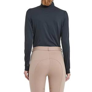 Camisetas Ecuestres Personalizadas de Marca, Suministro Directo de Fábrica, Ropa Profesional para Montar a Caballo, Venta al Por Mayor, Fabricante Exportador - Product Image 5