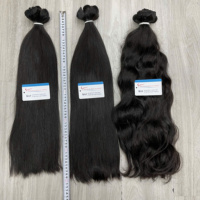 Programme Super Soldes : Extensions de Cheveux Naturels Ondulés en Paquets, 100% Cheveux Humains Vietnamiens, Grand Stock Disponible
