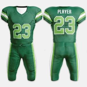 Uniforme d'équipe de football américain respirant, vêtements de sport personnalisés imprimés en gros - Product Image 1