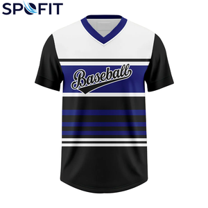 Camiseta de Béisbol Personalizada al por Mayor para Hombre 2026, con Botones Completos, Tallas Grandes, Transpirable, Sublimada, para Equipos, Fabricante OEM - Product Image 3