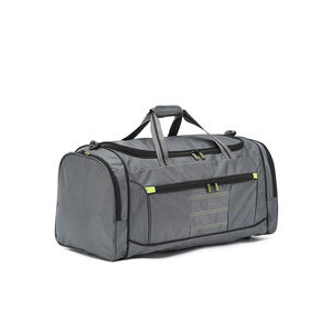 Customized Unisex Gray Oxford Gym <b>Duffel</b> <b>Bag</b> with Soft Handle Large Capacity 40-55L Zipper Closure Casual Sport Travel <b>Bag</b> - Product Image 1
