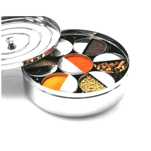 Best Quality Stainless Steel Spice <b>Box</b> Customized Size Latest Pieces and Wedding Gifts Used - Product Image 1