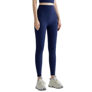 Women's High-Waisted Breathable Cotton <b>Leggings</b> Stretchy Lightweight Sporty Solid Pattern Custom Printed Fitness Yoga Sports - Product Image 6