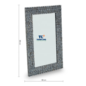Trusted Factory MOTHER OF PEARL <b>MIRROR</b> Modern <b>Pebble</b> Inlay Wall Design Fast Delivery PEARL <b>MIRROR</b> Vietnam - Product Image 1