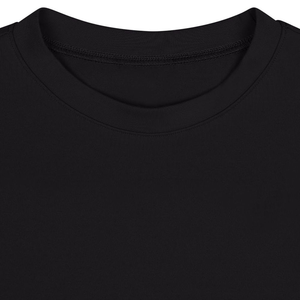 Camiseta Básica de Manga Corta para Mujer, Cuello Redondo, Lisa, Casual, Corte Regular, Tops de Verano, Venta al Por Mayor OEM - Product Image 3