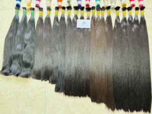 ¡Gran DESCUENTO! Venta al por mayor de cabello humano virgen cabello crudo Vietnam sin procesar doble dibujado Remy cabello 6-32 pulgadas de largo color natural - Product Image 4