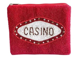 Beaded Margarita Coin Purse Embellished Seed Bead Clutch Fashionable Make up <b>Bag</b> Gift for Her - Product Image 3