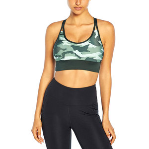 Wholesale Women's High Support Sports Bra Removable Pads Spandex/Nylon Material Comfortable New Design Unique Color for Yoga - Product Image 1