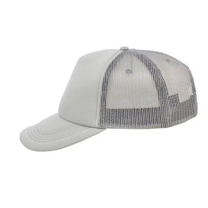 Casquette de baseball unisexe 2026 vierge, style trucker, avec devant en mousse et dos en maille, réglable par fermeture snapback, personnalisable avec logo, pour activités de plein air - Product Image 5