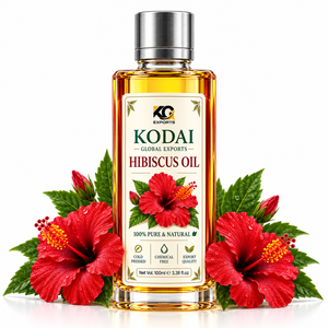 Aceite Esencial de Hibisco Prensado en Frío, Extracto Herbal Natural Puro, Líquido, Tamil Nadu, Logotipo Personalizado, Cuidado de la Piel y el Cabello, en Barril/Empaquetado - Product Image 1