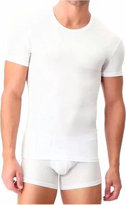 T-shirt en bambou à manches trois-quarts pour homme, col rond, 100 % fibre de bambou, vêtements d'été écologiques, fabrication directe BD - Product Image 5