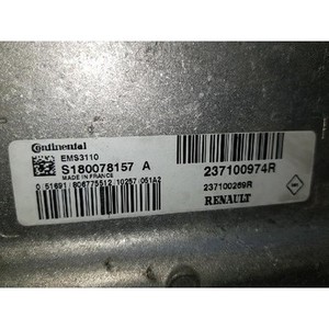 คอมพิวเตอร์ฉีดน้ำมันเชื้อเพลิง Fluence facelift ปี 2012 ของแท้ รุ่น 237100974R - Product Image 4