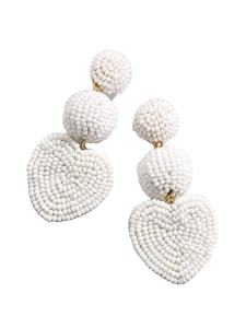 Top elegante hecho a mano con cuentas bordado lindo pan de jengibre pendiente elegante moda último nuevo diseño de lujo hermoso para niña - Product Image 3