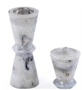 Quemador de Incienso de Resina con Tapa, Difusor de Aromaterapia Hecho a Mano - Product Image 2