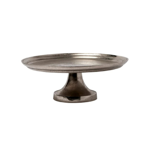 Soporte Redondo de Metal Decorativo Hecho a Mano para Tartas con Acabado en Níquel, Soporte para Cupcakes para Bodas y Ocasiones Especiales - Product Image 1