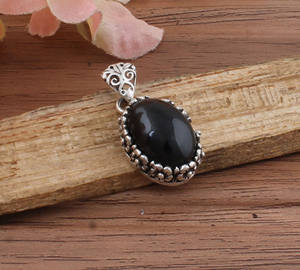 จี้เพทายวินเทจ เงินแท้ 925 ชุบแพลตตินัม ขายส่ง เครื่องประดับอัญมณีสไตล์เรโทร จี้นำโชคแบบจีน สร้อยคอสำหรับทุกเพศ - Product Image 2