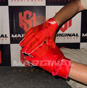 Guantes de Receptor de Fútbol Americano con Pedrería, Nuevos Guantes de Fútbol Americano con Pedrería de Última Tendencia para Hombre - Product Image 4