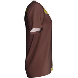 Maillot de football rétro personnalisé en polyester respirant avec impression par transfert thermique, vente en gros, nouveau modèle, 100 % polyester - Product Image 3