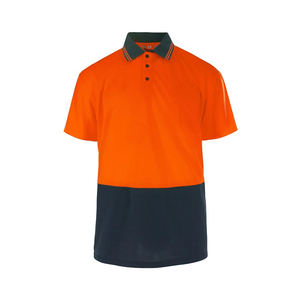 Camiseta Polo de Seguridad Reflectante de Alta Visibilidad ANSI Clase 2, Impermeable, con Luz LED Intermitente, Talla Grande, con Logotipo Personalizado para Ropa de Trabajo Masculina - Product Image 4