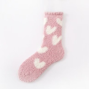 Cross Border Non Shedding Mid Calf <b>Winter</b> Thickened <b>Socks</b> Coral Fleece Warm Long <b>Socks</b> Cute Cotton <b>Socks</b> for Sleeping Home - Product Image 1