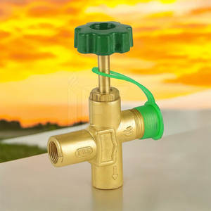 Conector de latón de un cuarto de pulgada para cilindro de camping con perilla de control para uso de gas portátil en cocinas exteriores, fabricado en Pakistán - Product Image 6