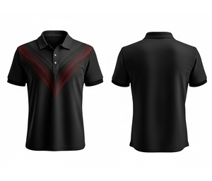 Lightweight Full Sublimation Polo Shirt for Summer Wear & Breathable Design for Men Women Youth Quick-Dry Dry-Fit Active Polo - Product Image 1
