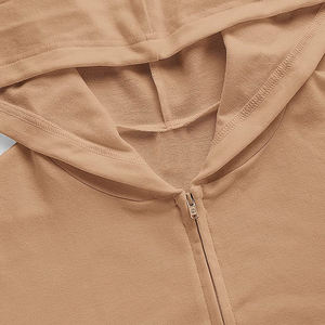 Haut court à capuche pour femme, style unique 2026, manches longues, qualité supérieure, décontracté - Product Image 3
