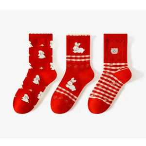 ถุงเท้าผ้าฝ้ายลายการ์ตูนน่ารักสไตล์เกาหลีสีพาสเทลสำหรับเด็กทารก เด็กวัยหัดเดิน เด็กผู้หญิง - Product Image 4