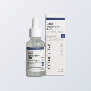 Suero facial coreano K-Beauty Gobaektaim Jajaknamu Ampolla hidratante con ácido hialurónico Hecho en Corea 50 ml - Product Image 3