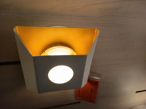 Lampe murale extérieure LED bidirectionnelle blanc chaud LED 5W CRI≥80 CT 3000K Matériel : Acier + Acrylique Hauteur 130mm IP65 - Product Image 4