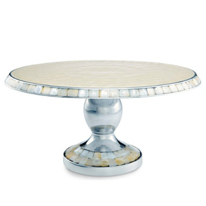 Support à gâteau décoratif vintage en métal pour présentation de gâteaux de boulangerie avec plateau rond et piédestal robuste pour servir des desserts - Product Image 2