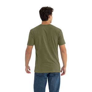 T-shirt unisexe vierge 6210 en Coton CVC 100% Écologique, Doux, Respirant, Vert, 180g, pour personnalisation de marque - Product Image 2