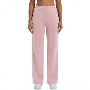 Pantalon de détente d'été pour femme en modal délavé, tissu respirant, taille haute, coupe ajustée, legging de yoga et de course à motif floral, séchage rapide - Product Image 1