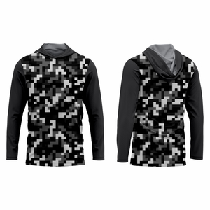 เสื้อฮู้ดน้ำหนักเบาสำหรับฤดูร้อน ผ้าโพลีเอสเตอร์ 100% ระบายอากาศได้ดี ยืดหยุ่น แห้งเร็ว สวมใส่สบาย - Product Image 3