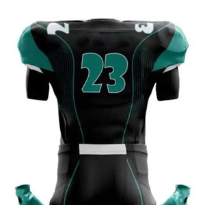 Ropa Deportiva para Entrenamiento, Práctica y Competición, Uniformes de Fútbol Americano, Ropa de Equipo, Conjunto de 2 Piezas con Pantalones Cortos, Unisex - Product Image 3