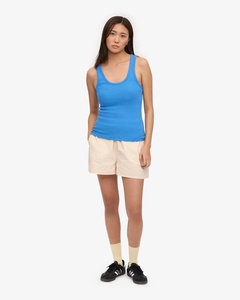 Solid Color Quick Dry Breathable Female Singlet Customized Women's Sleeveless O-neck Tank <b>Tops</b> - Product Image 6