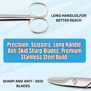 Ciseaux à ongles UBI en acier inoxydable à lame courbée et tranchante pour droitiers, pour ongles épais, usage intensif, manucure, pédicure, ongles incarnés - Product Image 2