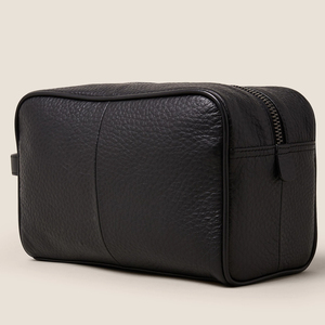 Customized High Quality Water Resistant Canvas <b>Makeup</b> Pouch Zipper Closure Large Capacity Letter Pattern Fashion Cosmetic Bag - Product Image 6