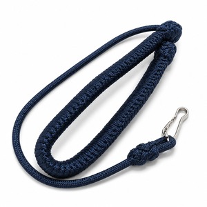 Cordón de Nylon Trenzado Azul Marino con Clip Metálico para Bolsos, Diseño de Cordón Redondo Simple, Estructura de Alta Tenacidad - Product Image 5