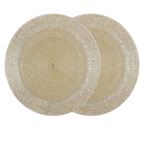 Nuevos Manteles Individuales con Cuentas para Navidad, Decoración Festiva para la Mesa, Diseño Único de Alta Calidad, Posavasos con Cuentas - Product Image 5
