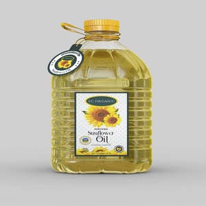 Huile de tournesol raffinée fractionnée biologique de qualité supérieure, offrant une saveur douce et une texture légère pour la friture, la pâtisserie et la cuisine - Product Image 1