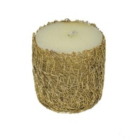 Velas de Cera de Soja en Frascos de Vidrio Minimalistas Personalizadas, Blancas, con Aroma Auténtico, Venta al Por Mayor