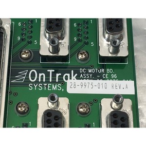 OnTrak 28-9975-010 INTL, PC, DC, MTR, Integra - Equipo y Piezas de Semiconductores de Confianza de Marca Global - Product Image 3