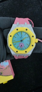 Luxury premium full Bioceramic <b>watch</b> strap Wrist Bracelet for pop Royal <b>Watch</b> light Weight Accessory <b>Case</b> moissanite Bezal - Product Image 5