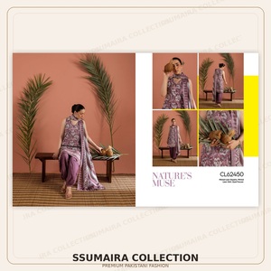 Colección de Ropa de Jardín Bagheecha de Gul Ahmed 2026 |   Conjuntos de 3 Piezas de Tela Estampada y Bordada |   Ropa de Mujer Paquistaní al por Mayor - Product Image 5